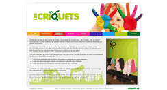 Desktop Screenshot of criquets.ch
